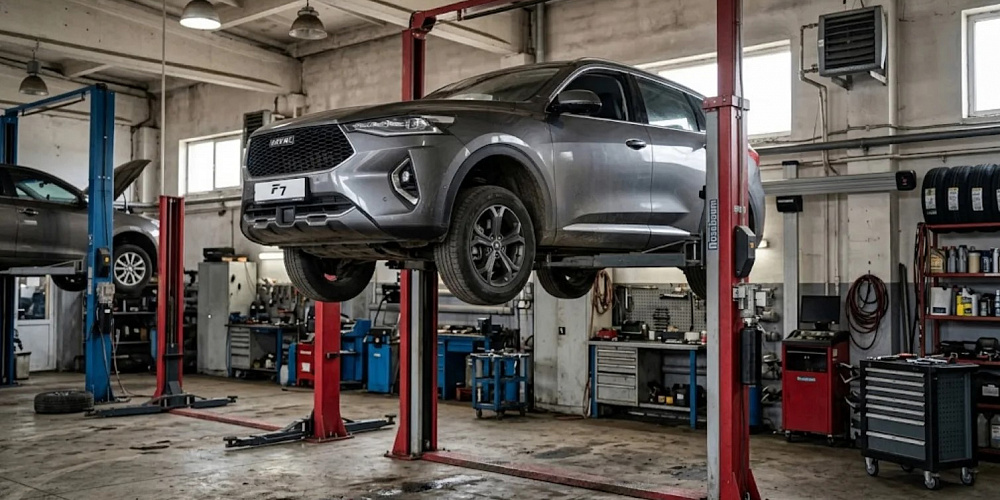 7.08.2026 - Ремонт платы датчика селектора на 7DCT450 на Haval F7