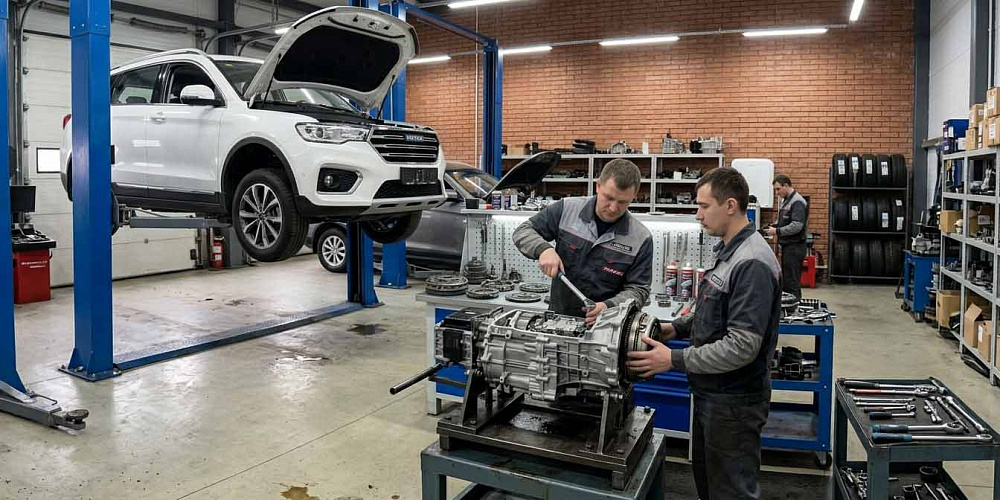7.05.2026 - Ремонт 7DCT (GW7DCT1) на Haval H7 на пробеге 112000 км