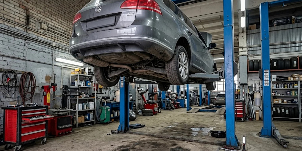12.08.2026 - Ремонт датчика давления главного контура в DQ250 (02E) на Volkswagen Passat B7